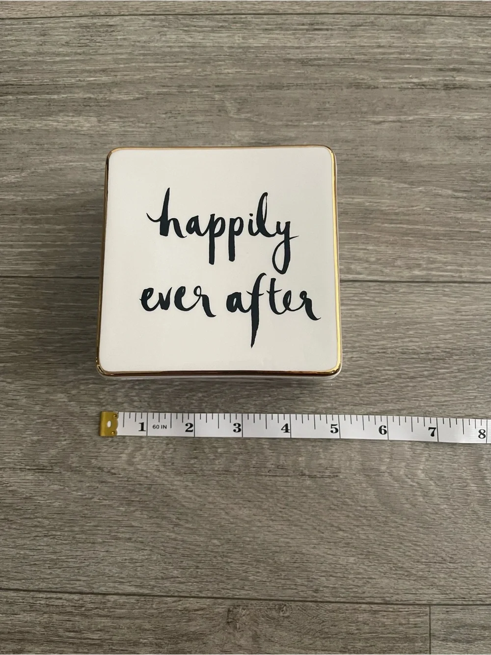 Kate Spade Happily Ever After Bridal Party Keepsake Box
